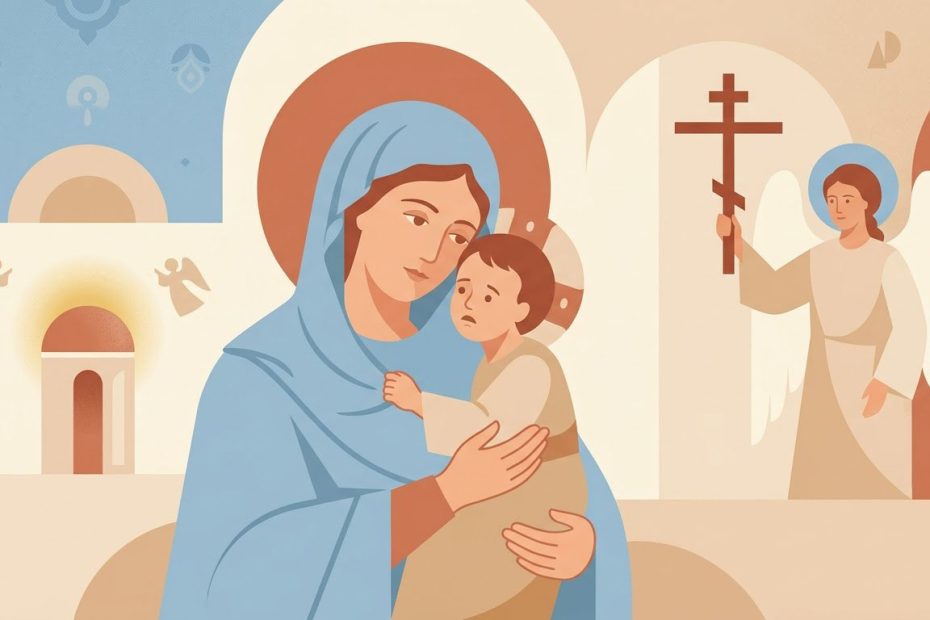 Novena alla Madonna del Perpetuo Soccorso - Illustration prière catholique